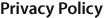Privacy Policy